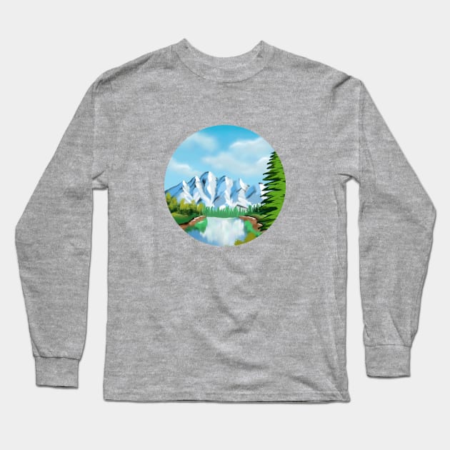 Love the nature Long Sleeve T-Shirt by cypryanus